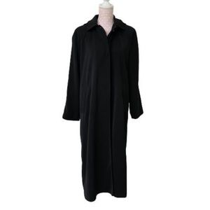 Talbots Black Cape Coat w Hood